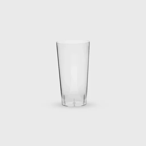 Ποτήρι πλαστικό, 100ml σφηνάκι ψηλό, PS Premium επαν/μενο, διάφανο