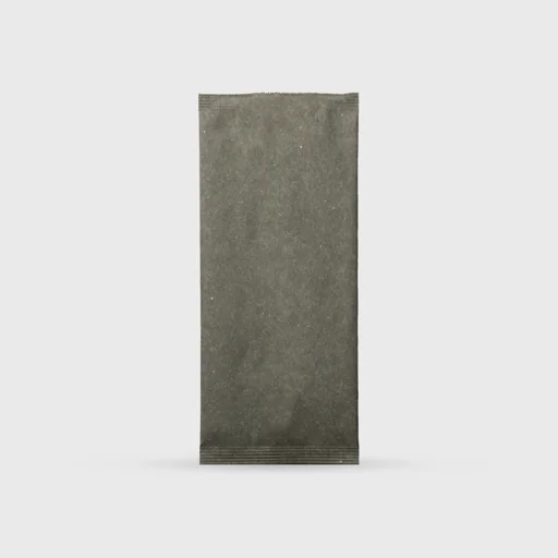 Paper bag for cutlery with napkin, 11x25cm, Gray Fashion