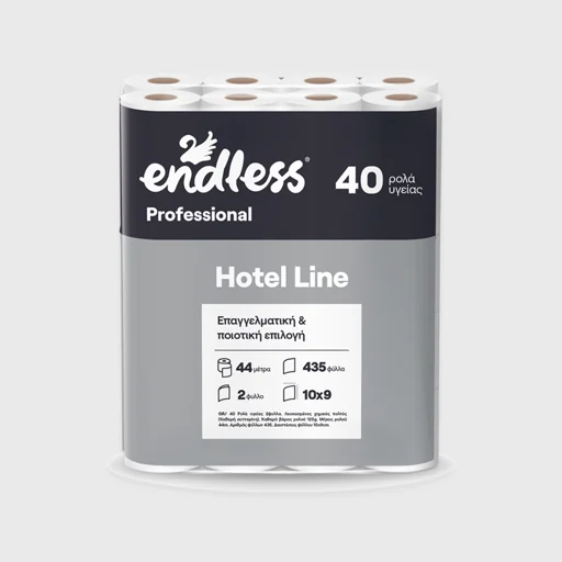 Χαρτί υγείας, Endless Hotel Line 2φ, 40 Ρολά x 125 γρ