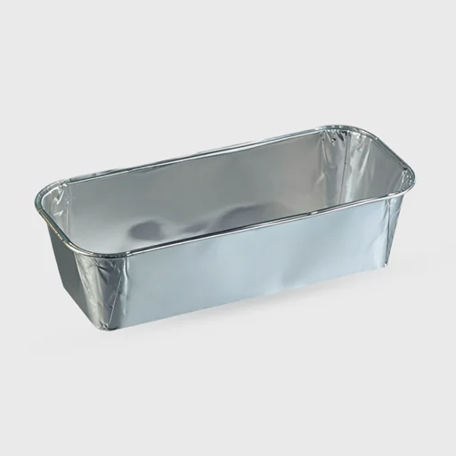 Aluminum container, Sanitas Pro, S3 - R15G, 235x104x61mm, 1065ml