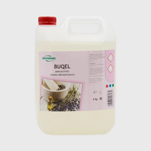 Buqel, αφρόλουτρο με άρωμα πικραμύγδαλο, 4kg