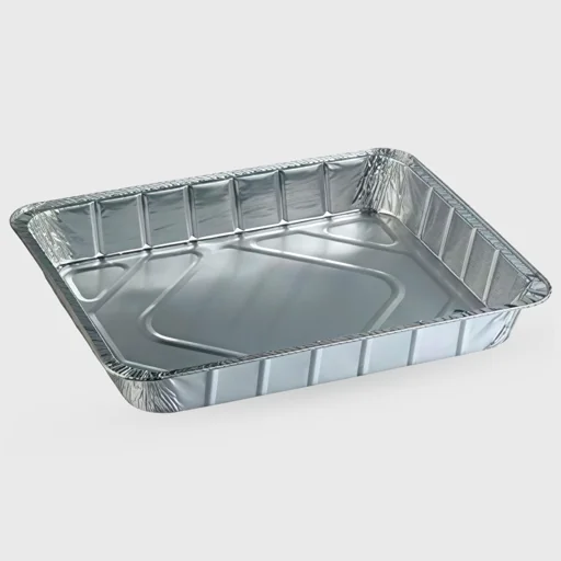 Σκεύος αλουμινίου, Sanitas Pro, S32 - R99G, 396x335x50mm, 5000ml