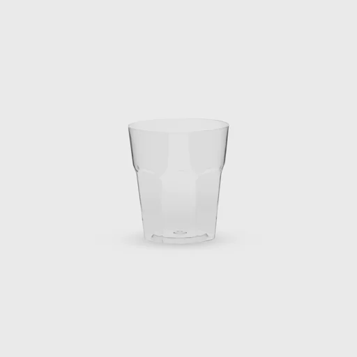 Ποτήρι πλαστικό, 70ml σφηνάκι, PS Premium επαν/μενο, διάφανο