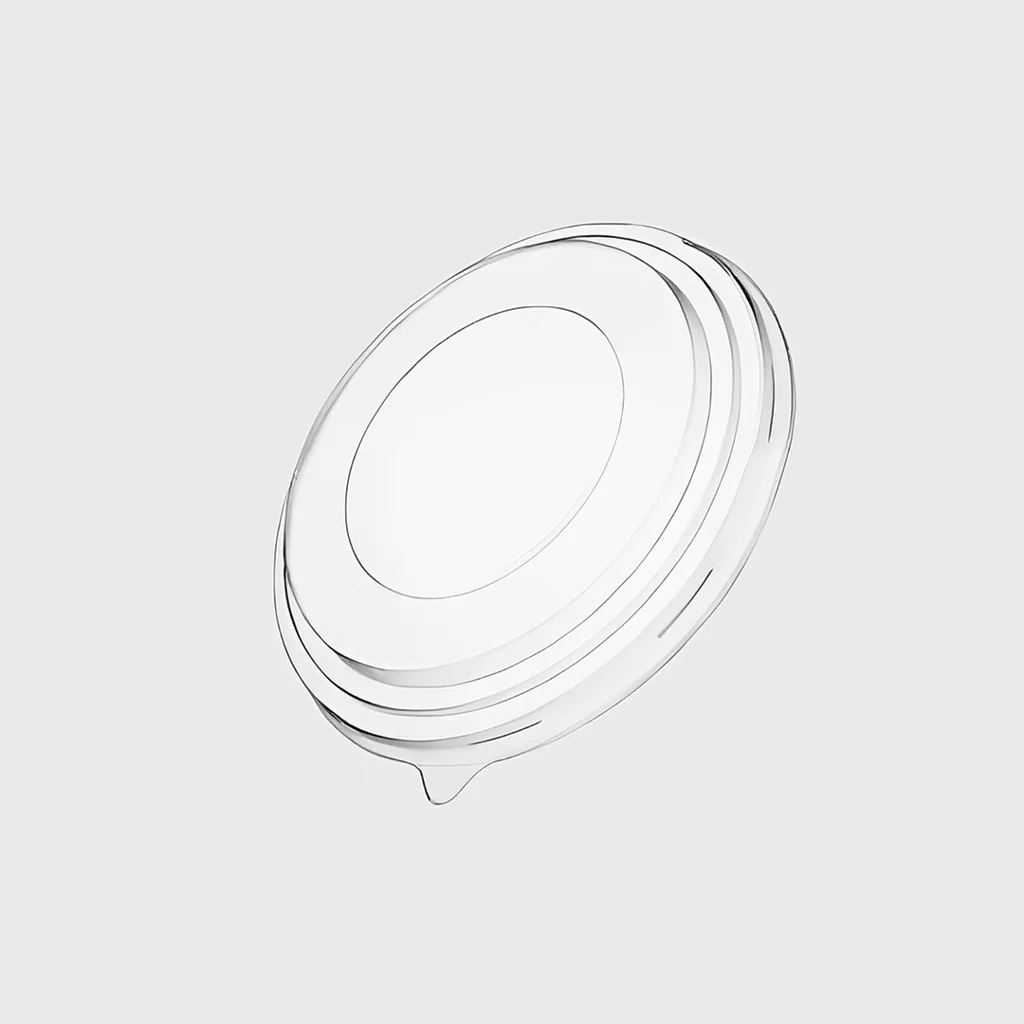 [GMH-25206] Καπάκι PET για χάρτινο μπωλ σαλάτας 1100ml - 165mm, διάφανο