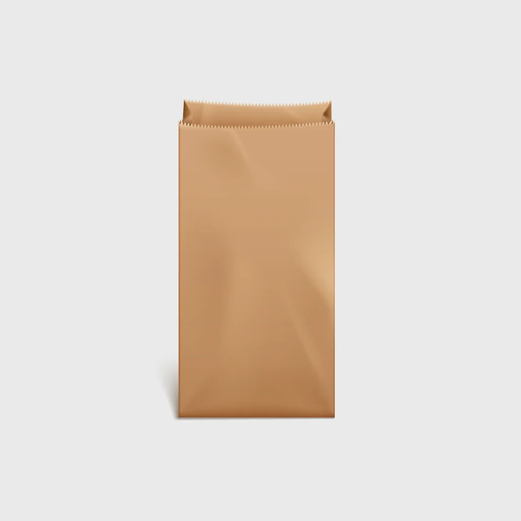 [GMH-24716] Paper bag vegetal, 95x220mm, Kraft