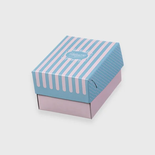 Χάρτινο κουτί ζαχαροπλαστείου, N2, 130x100x80mm, Patisserie