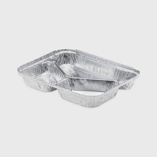 Σκεύος αλουμινίου, R81L, 3 θέσεων, 226x176x30mm, 760ml