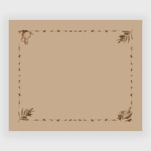 Paper tablecloth Endless, 100x130cm, Kraft Olive