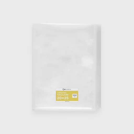 Vacuum bags, embossed, 20x25cm, PA/PE, 90μm