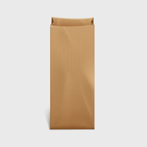 Paper bag kafe, 95x350mm, Kraft