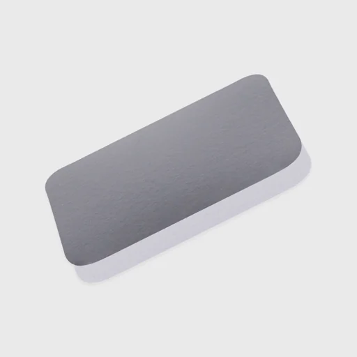 Paper lid for aluminum container S19A, Sanitas Pro, 250x194mm