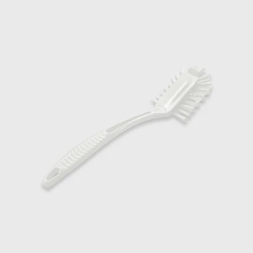 Βούρτσα για πιάτα και νεροχύτη, 18cm, λευκό