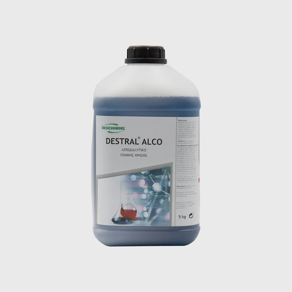 [GΜΗ-23592] Destral Alco, strong alkaline cleaner and degreaser, chlorine-free, 5 kg