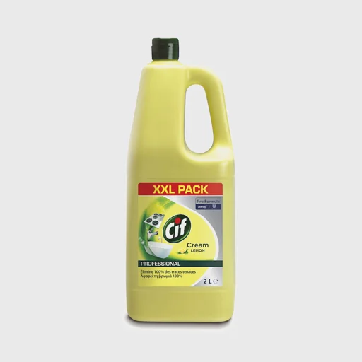 Cif Professional Cream Lemon, κρέμα γενικού καθαρισμού με άρωμα λεμονιού, 2 lt